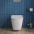 BelBagno Duo BB3103CHR-BS/SC Унитаз подвесной с сиденьем и креплением с функцией биде и смесителем