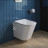 BelBagno Duo BB3103CHR-BS/SC Унитаз подвесной с сиденьем и креплением с функцией биде и смесителем