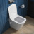 BelBagno Duo BB3103CHR-BS/SC Унитаз подвесной с сиденьем и креплением с функцией биде и смесителем