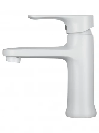 Wonzon &amp; Woghand WW-XH-011-MW Смеситель для раковины белый матовый