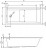Riho Lusso Plus 170x80 без гидромассажа акриловая ванна