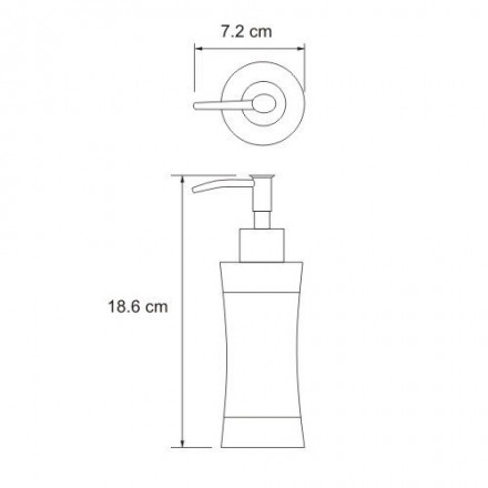 Wasserkraft Wern K-7599 Дозатор для жидкого мыла