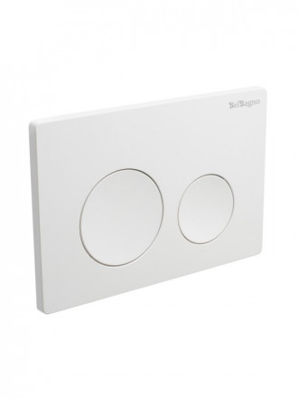 Belbagno BB-03C-BL клавиша смыва белый глянец