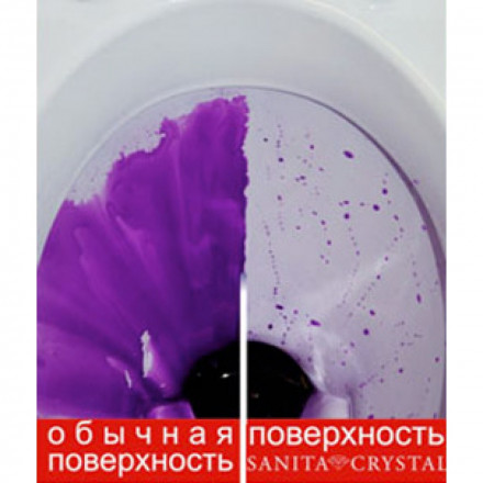 Унитаз подвесной Sanita Luxe Ringo с сиденьем из дюропласта c системой soft close