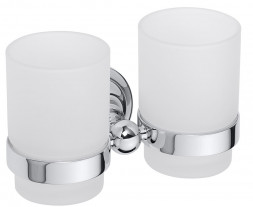Bemeta Retro Chrome 144310022 Держатель зубных щеток, стакан двойной