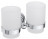 Bemeta Retro Chrome 144310022 Держатель зубных щеток, стакан двойной