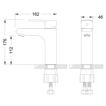 Lemark Point LM0306C смеситель для раковины
