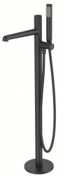 BelBagno UNO-FMT-NERO Смеситель для ванны напольный