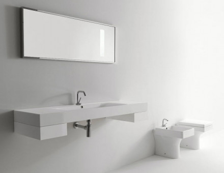 Kerasan Cento 3535 Раковина 140x45