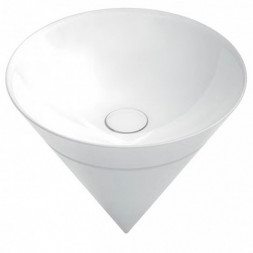Kerama Marazzi Cono 44 раковина встаиваемая сверху, белая глянцевая