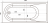 Bas Афина 180x80 Ванна из искусственного камня