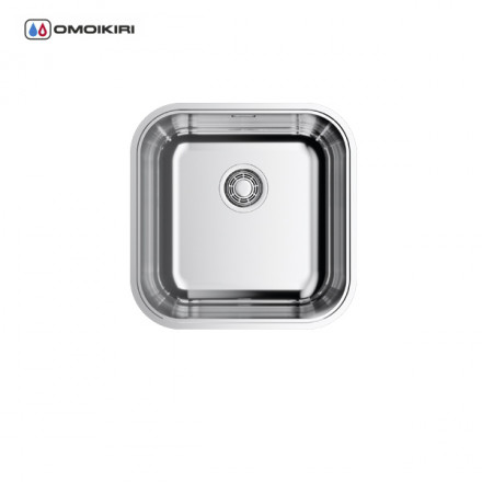 Omoikiri Omi 44-U/IF-IN Quadro мойка 445x445 нержавеющая сталь
