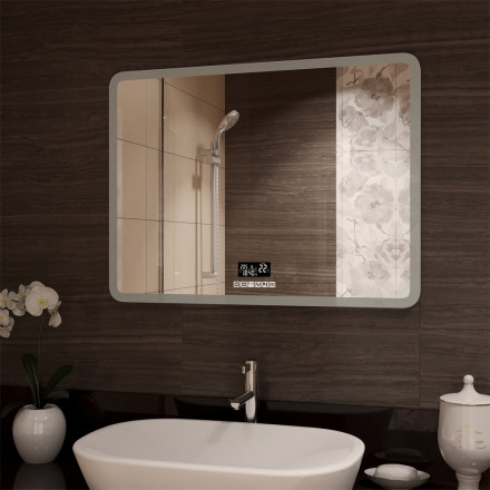 Континент Demure LED 800x600 зеркало с многофункциональной панелью