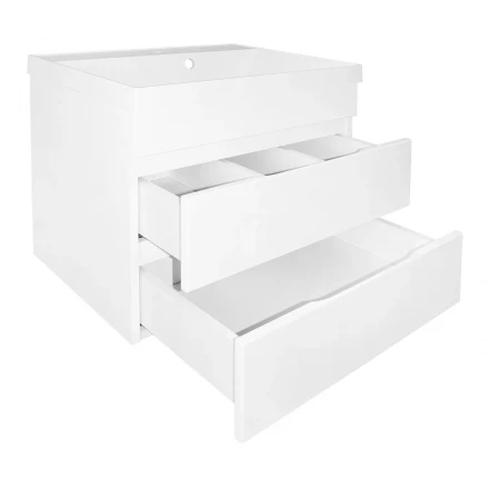 Azario Эстима 60/2 Тумба подвесная с раковиной Астория (CS00094582)