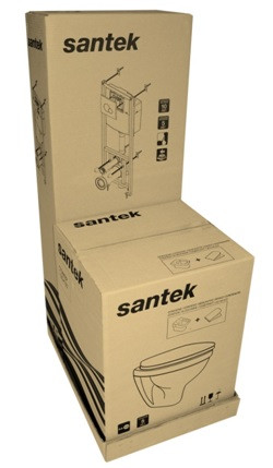 Santek Пэк Нео 1.WH30.2.463 комплект инсталляции с унитазом