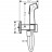 Hansgrohe Bidette E 1jet 29233000 Смеситель с гигиеническим душем внешняя часть, хром