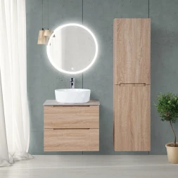 BelBagno KRAFT-600-2C-PIA-BO тумба с керамической раковиной напольная