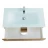 BelBagno KRAFT MINI-500/260-1A-SO-CG-L тумба с раковиной подвесная