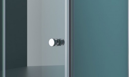 Belbagno ALBANO-ASH-1-100/90-C-Cr душевой угол стекло прозрачное