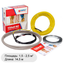 Energy Cable 260 Вт Электрический кабель двужильный 14,5 м