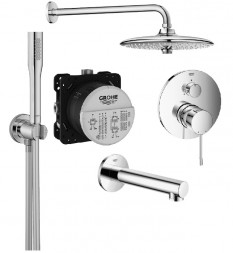 Grohe  Euphoria 119697 Душевая система со смесителем встроенным
