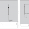 Hansgrohe Croma 1jet 26533400 Душевой гарнитур 65 см Hansgrohe Croma 1jet 26533400 Душевой гарнитур 65 см