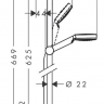 Hansgrohe Croma 1jet 26533400 Душевой гарнитур 65 см Hansgrohe Croma 1jet 26533400 Душевой гарнитур 65 см