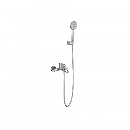 AQUATEK ЕВРОПА AQ1349CR смеситель для ванны с душевым набором