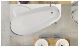 Vagnerplast Selena 160x105 L акриловая ванна