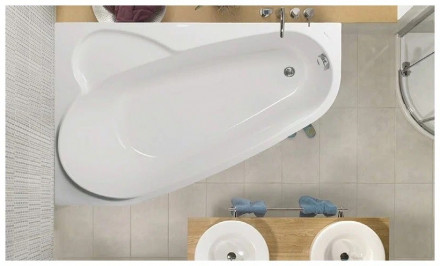 Vagnerplast Selena 160x105 L акриловая ванна