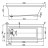 Vagnerplast Cavallo 160x70 акриловая ванна