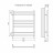 Lemark Poseidon LM42607 П7 500x600 Полотенцесушитель водяной