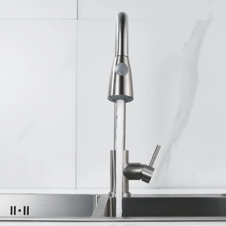 Raffine F213L Смеситель для кухни с выдвижным изливом