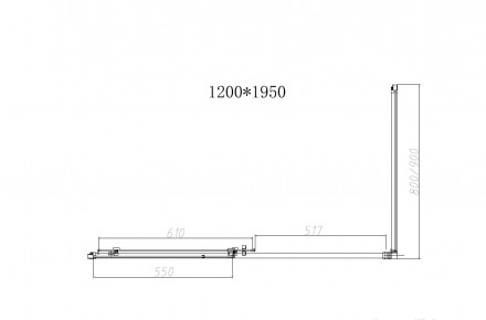 Vincea Slim-N VSR-4SN9012CL душевой уголок