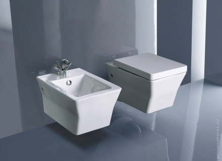 Jacob Delafon Reve E4811-00 Подвесной унитаз с крышкой soft close