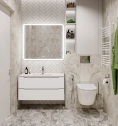 BelBagno KRAFT-600-2C-SO-RNN тумба с раковиной подвесная