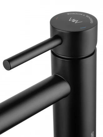 Wonzon &amp; Woghand WW-H9089-MB Смеситель для раковины черный матовый