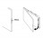 Oli Narrow Pure 148303 кнопка смыва черный Soft touch