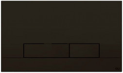 Oli Narrow Pure 148303 кнопка смыва черный Soft touch