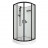 Triton Прайм-Блэк 90*90 А душевая кабина без крыши