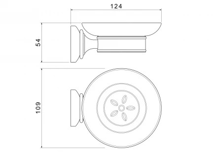 AQUATEK КЛАССИК AQ4503PG мыльница