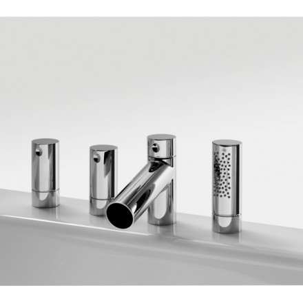 Oras Alessi Dot 8650 смеситель для ванны встраиваемый (с душем)
