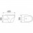 CeramaLux B2330-4MC Унитаз подвесной