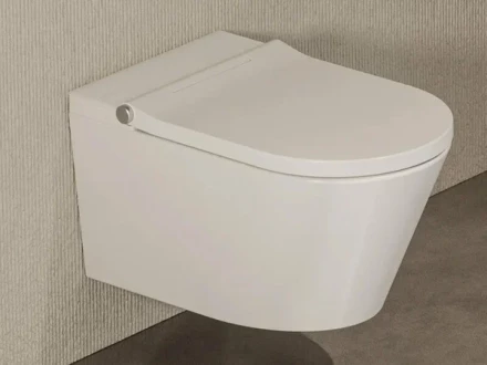 HATRIA H-SMART Y9D301 безободковый подвесной унитаз-биде