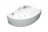 Triton Изабель акриловая ванна 170x100 левая
