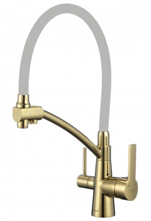 Savol S-L1805B-04 смеситель для кухни золотой под фильтр