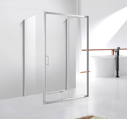 CEZARES LUX-SOFT-W-BF-1-140-C-Cr-IV душевая дверь