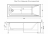 Aquanet Bright 180x70 акриловая ванна без гидромассажа