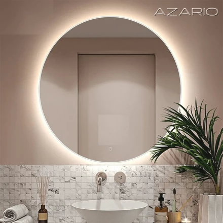 Azario Alone Cerchio CS00079362 Зеркало влагостойкое с подсветкой и функцией диммера 800х800