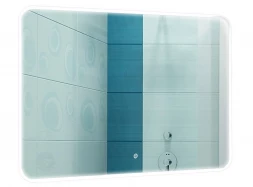 Azario Alone Raggio CS00078965 Зеркало влагостойкое с подсветкой и функцией диммера 800х600